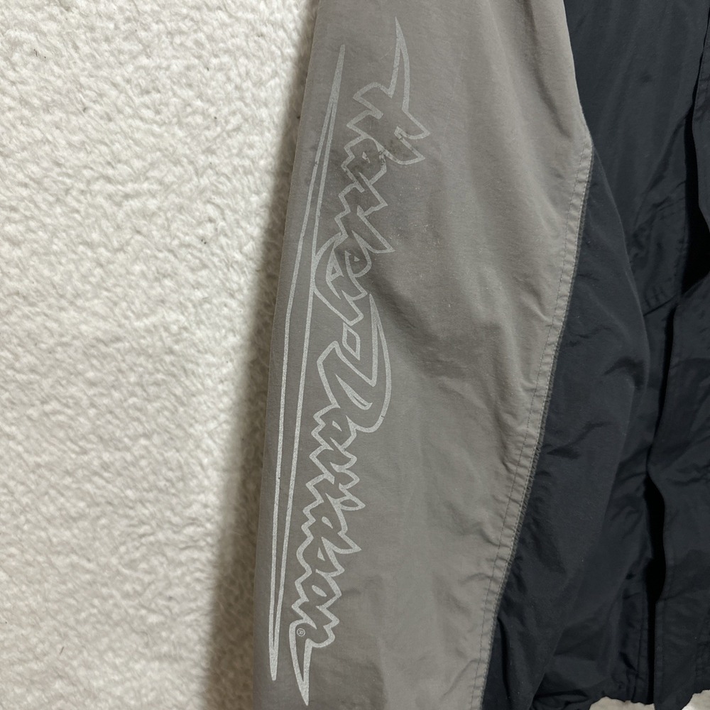 Harley-Davidson Men's Motorcycle Jacket Size‎ XL Black Gray Nylon Eagle Graphic - Picture 11 of 15